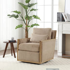 Sillón giratorio de barril Camel Modern 26.8