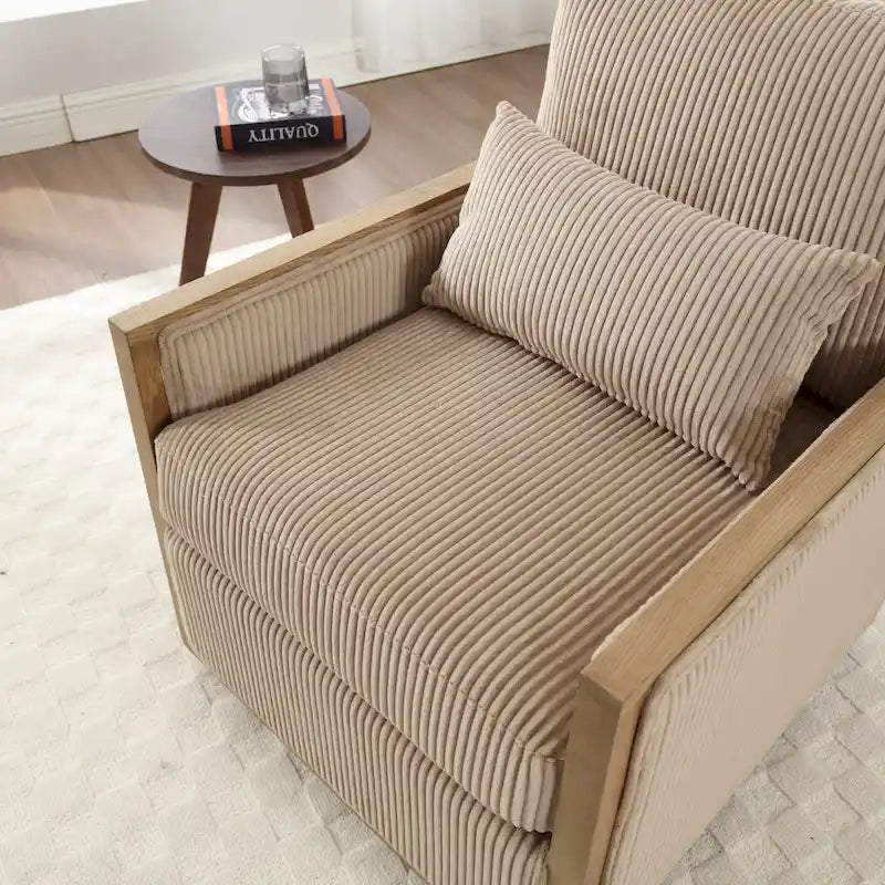 Sillón giratorio de barril Camel Modern 26.8