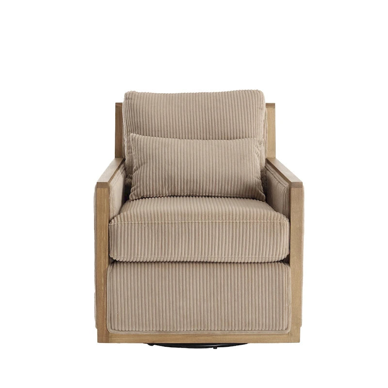 Sillón giratorio de barril Camel Modern 26.8