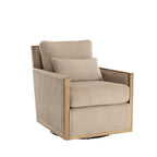 Sillón giratorio de barril Camel Modern 26.8