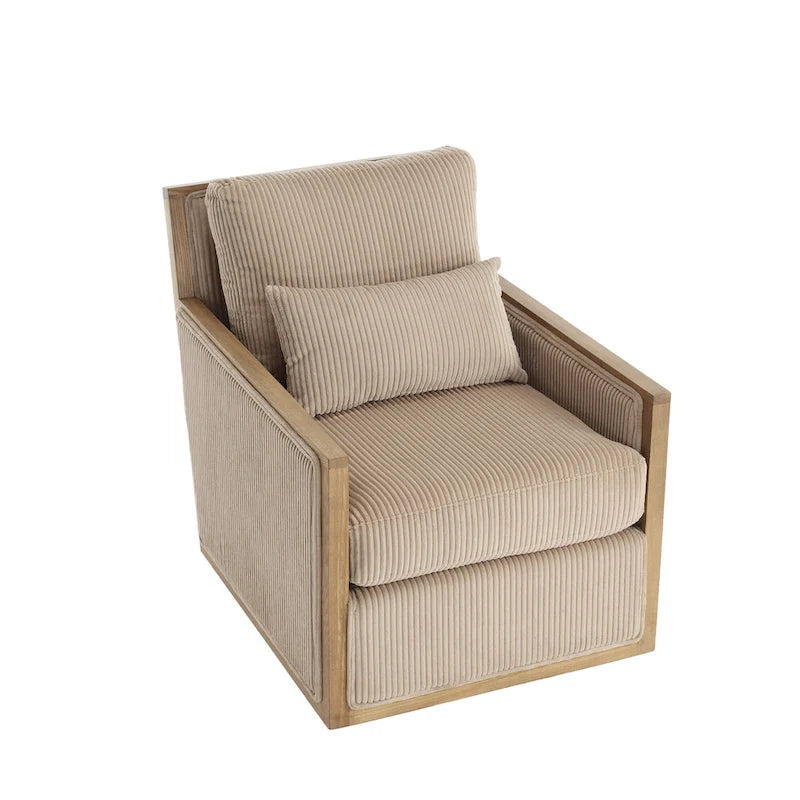 Sillón giratorio de barril Camel Modern 26.8