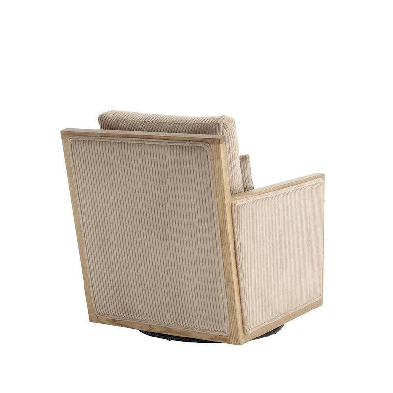 Sillón giratorio de barril Camel Modern 26.8
