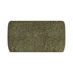 Puf curvo contemporáneo – Boucle y piel vegana, asiento individual