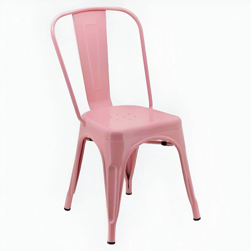 Silla sin brazos estilo café/restaurante industrial OFERTA POR VOLUMEN (Juego de 10)