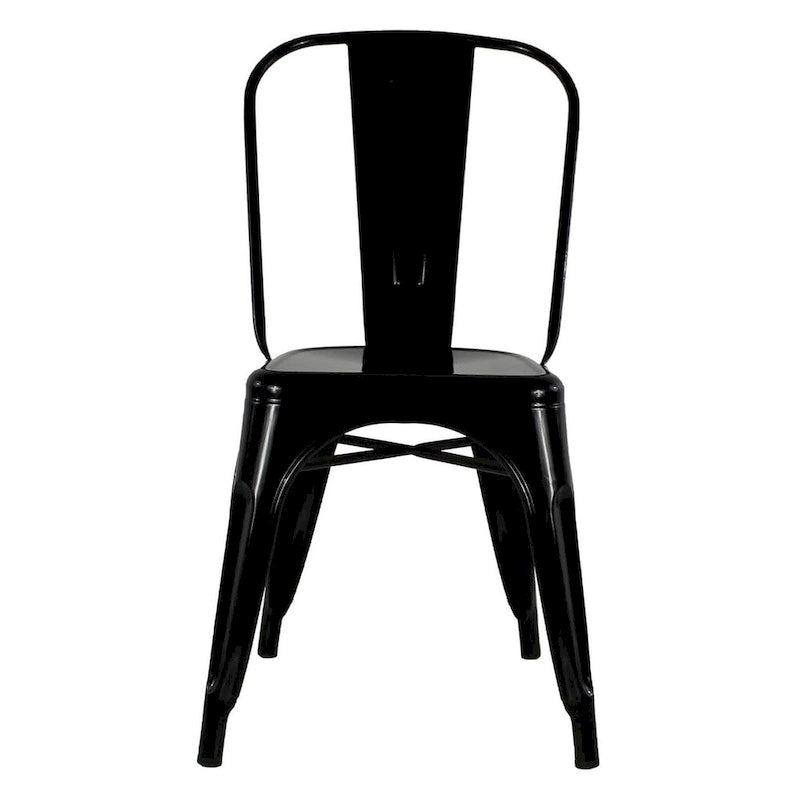 Silla sin brazos estilo café/restaurante industrial OFERTA POR VOLUMEN (Juego de 10)
