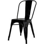 Silla sin brazos estilo café/restaurante industrial OFERTA POR VOLUMEN (Juego de 10)