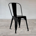 Silla sin brazos estilo café/restaurante industrial OFERTA POR VOLUMEN (Juego de 10)