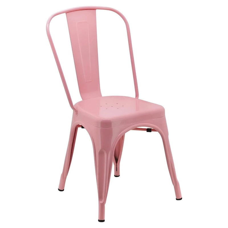 Silla sin brazos estilo café/restaurante industrial OFERTA POR VOLUMEN (Juego de 10)
