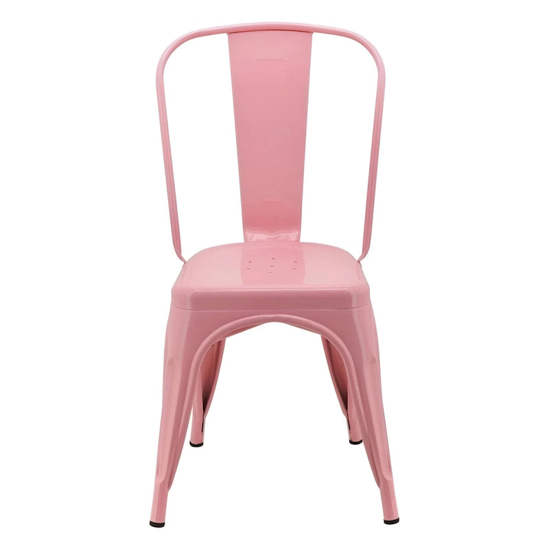 Silla sin brazos estilo café/restaurante industrial OFERTA POR VOLUMEN (Juego de 10)