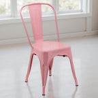Silla sin brazos estilo café/restaurante industrial OFERTA POR VOLUMEN (Juego de 10)