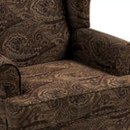 Sillones de realce con orejeras color azul cielo / arándano / camel, juego de 2