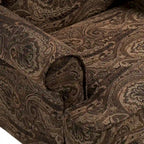 Sillones de realce con orejeras color azul cielo / arándano / camel, juego de 2