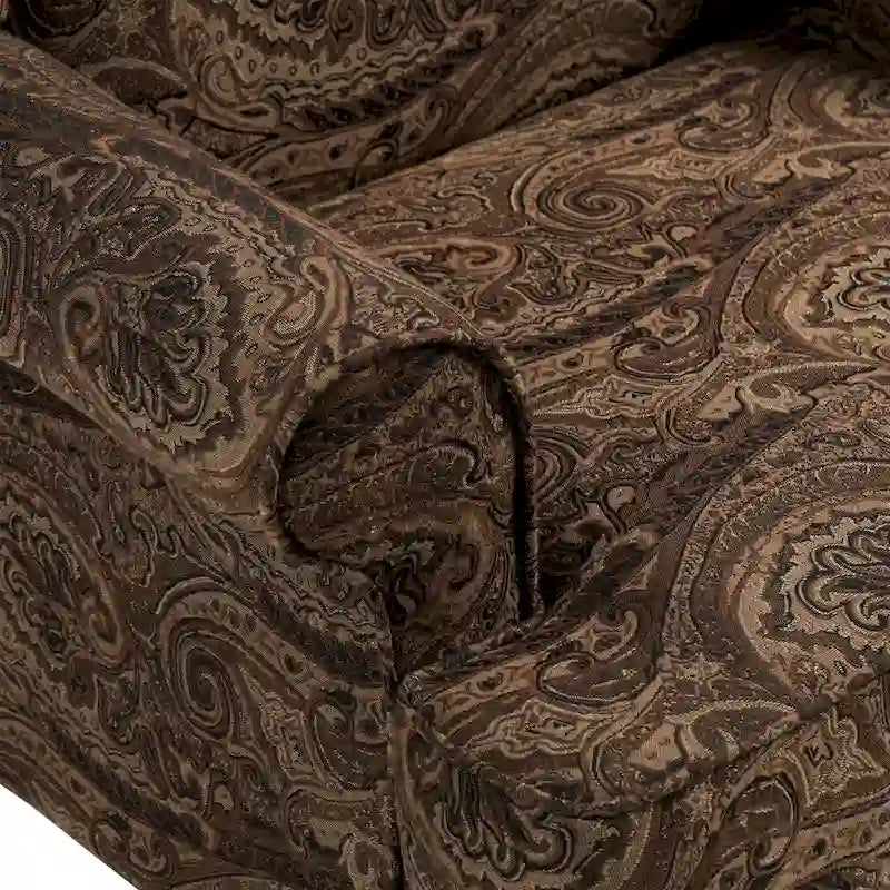 Sillones de realce con orejeras color azul cielo / arándano / camel, juego de 2