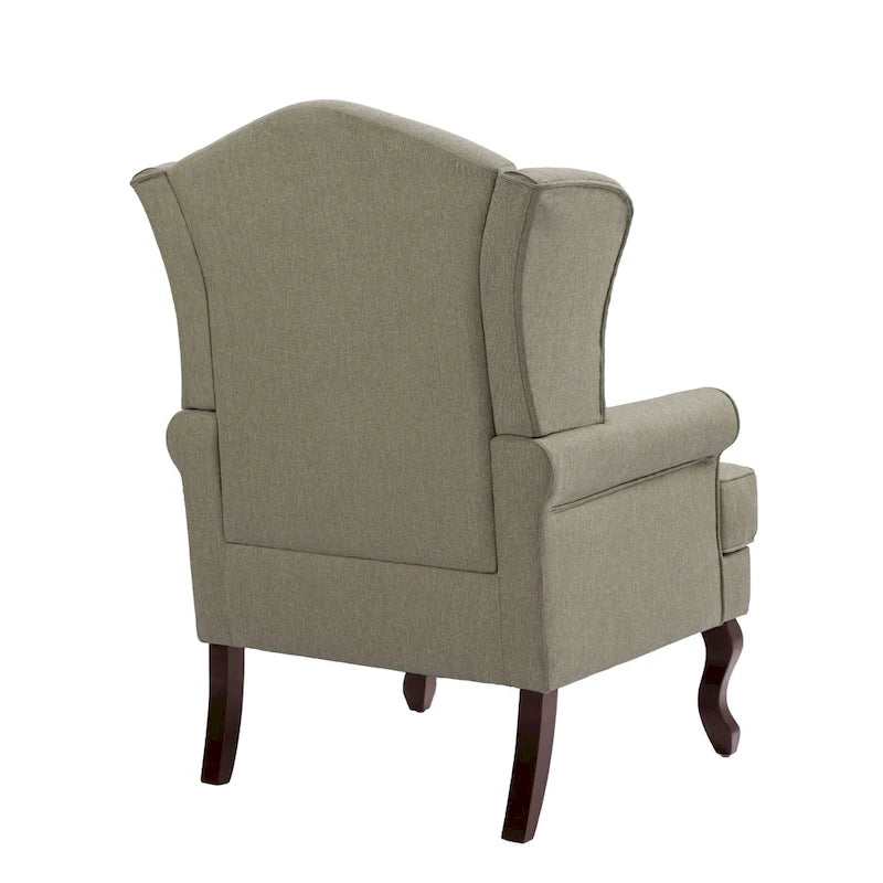 Sillones de realce con orejeras color azul cielo / arándano / camel, juego de 2