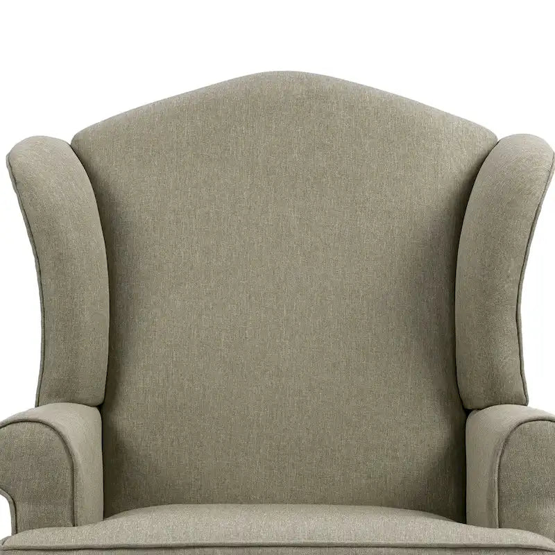 Sillones de realce con orejeras color azul cielo / arándano / camel, juego de 2