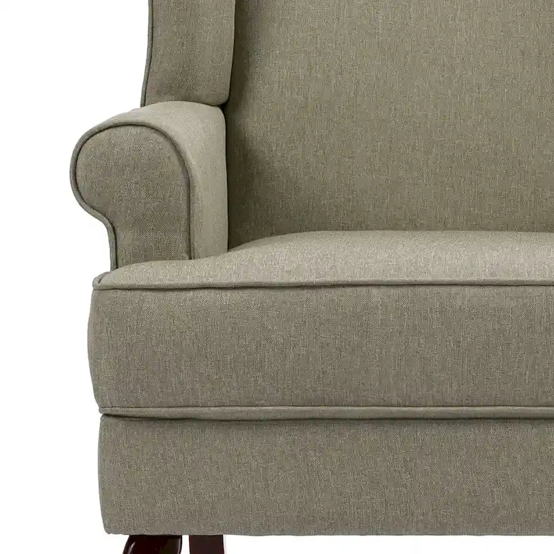 Sillones de realce con orejeras color azul cielo / arándano / camel, juego de 2