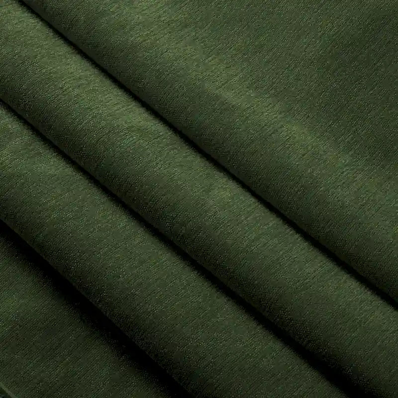 Sofá Modular Seccional de Chenilla con Otomanas, 2–4 Asientos (Azul / Negro / Crema / Verde)