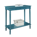 Mesa de Entrada de 1 Cajón con Estante – Varios Colores, Almacenamiento de 2 Niveles