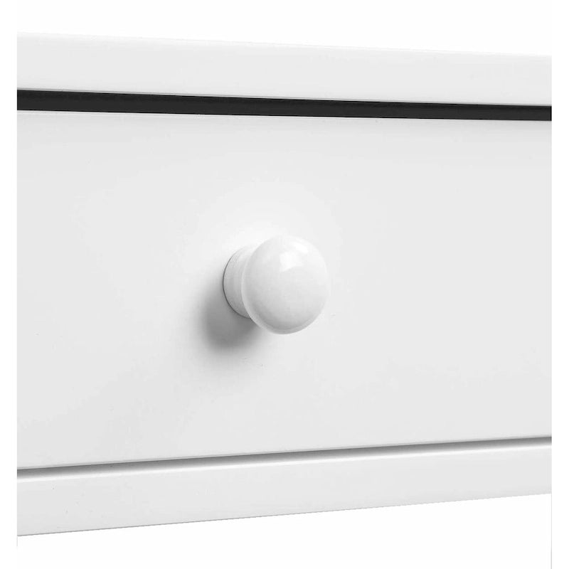 Mesa de Entrada de 1 Cajón con Estante – Varios Colores, Almacenamiento de 2 Niveles