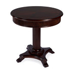 Mesa de recibidor con pedestal acanalado Ellsworth 36