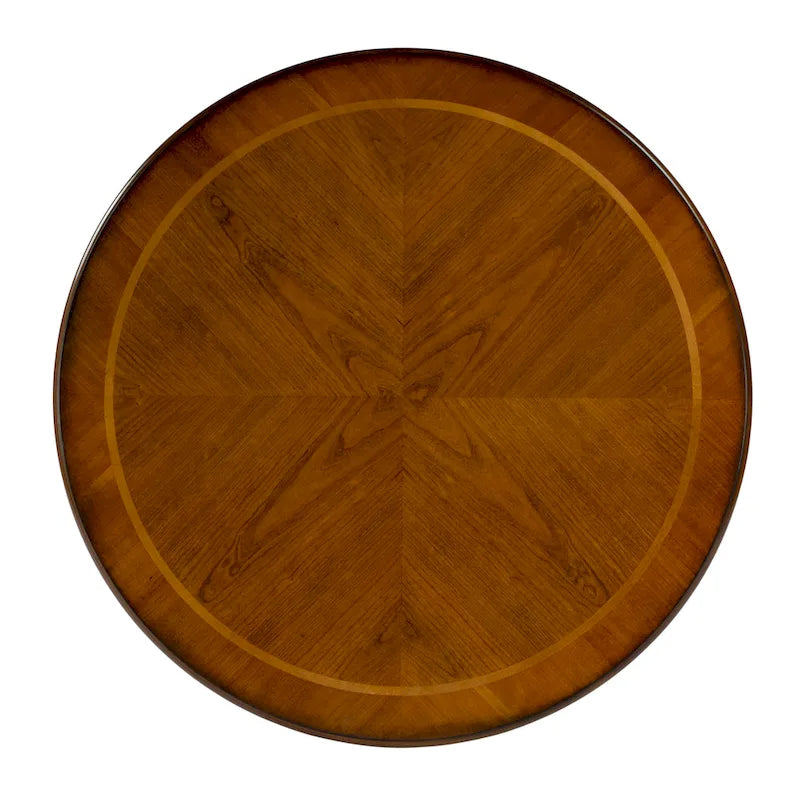 Mesa de recibidor con pedestal acanalado Ellsworth 36
