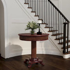 Mesa de recibidor con pedestal acanalado Ellsworth 36