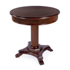 Mesa de recibidor con pedestal acanalado Ellsworth 36