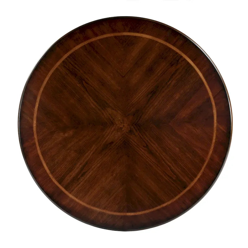 Mesa de recibidor con pedestal acanalado Ellsworth 36
