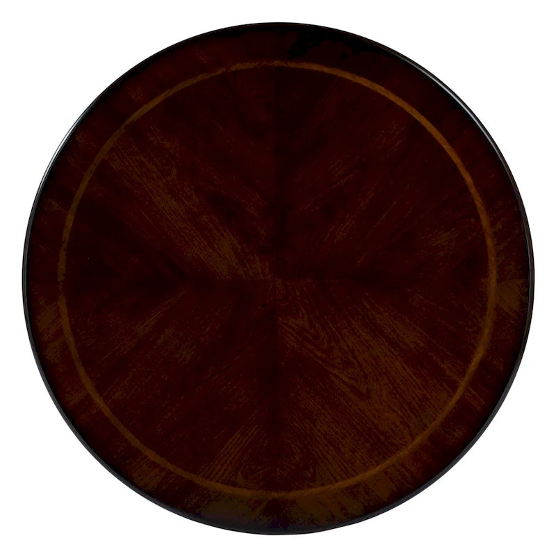 Mesa de recibidor con pedestal acanalado Ellsworth 36