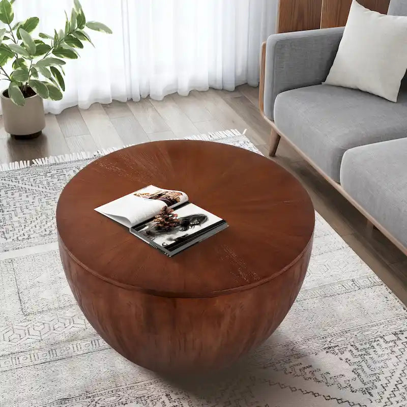 Mesa de centro estilo retro, adecuada para sala de estar, oficina y comedor