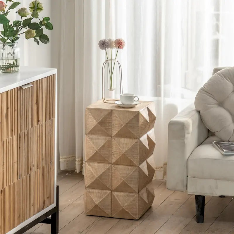Mesa de centro estilo retro, adecuada para sala de estar, oficina y comedor
