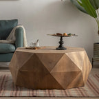Mesa de centro estilo retro, adecuada para sala de estar, oficina y comedor