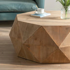 Mesa de centro estilo retro, adecuada para sala de estar, oficina y comedor