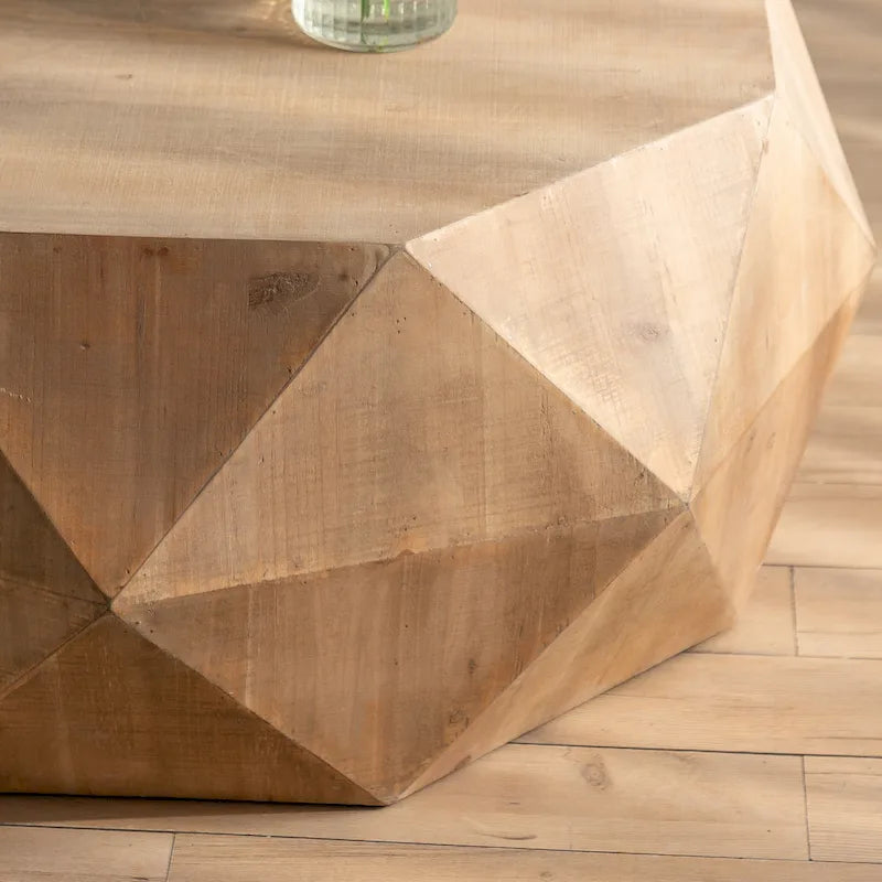 Mesa de centro estilo retro, adecuada para sala de estar, oficina y comedor