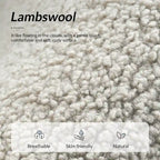 Juego de 2 sillones de barril de bouclé en salvia, gris, negro, azul o marfil