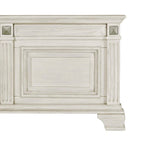 Juego de dormitorio tradicional de 5 piezas Distressed Parchment