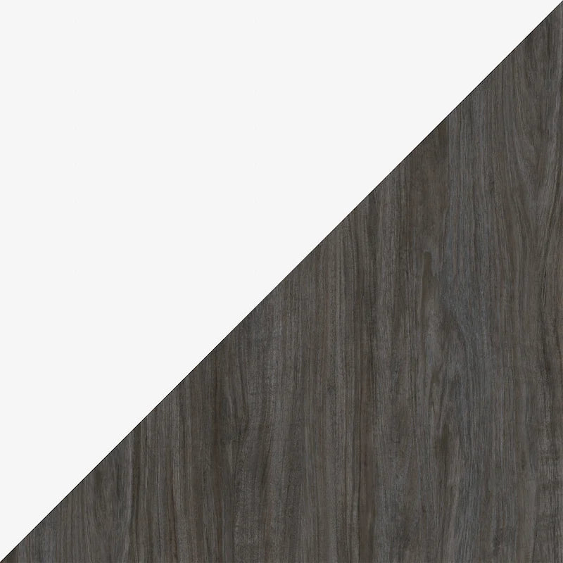 Cama de pared Queen gris corteza y grafito / nogal blanco, montaje entre 2 personas, 67W