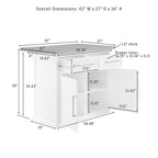 Isla de cocina con tapa de madera blanca y taburetes con respaldo en X, para 2 personas