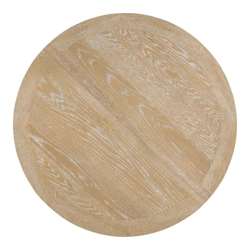 Mesa de comedor de granja Mesa redonda extensible para cocina, comedor