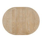 Mesa de comedor de granja Mesa redonda extensible para cocina, comedor