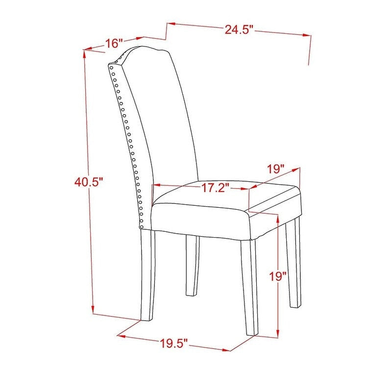 Juego de comedor de 3 piezas de lino verde lima y roble, para 2 personas
