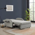Cama convertible ancha tapizada Scarboro Grey